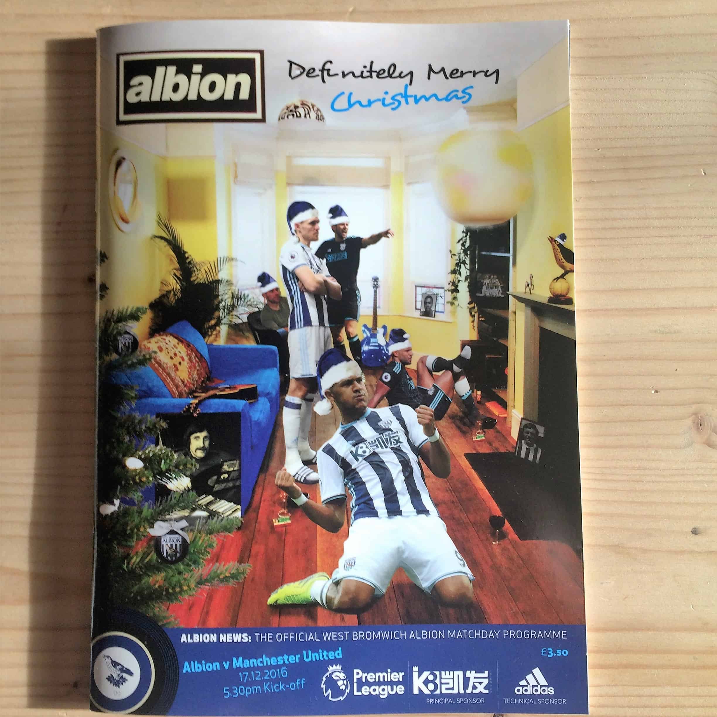 West Bromwich Albion FC  v Manchester United FC